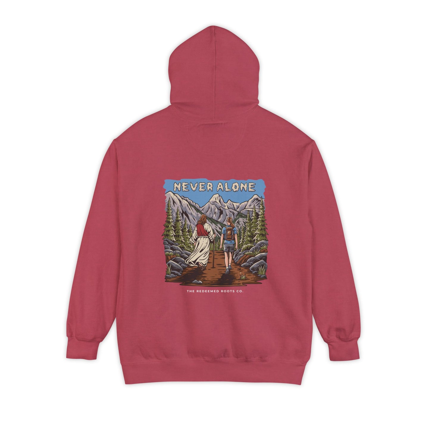 WOMEN NEVER HIKE ALONE SWEATSHIRT
