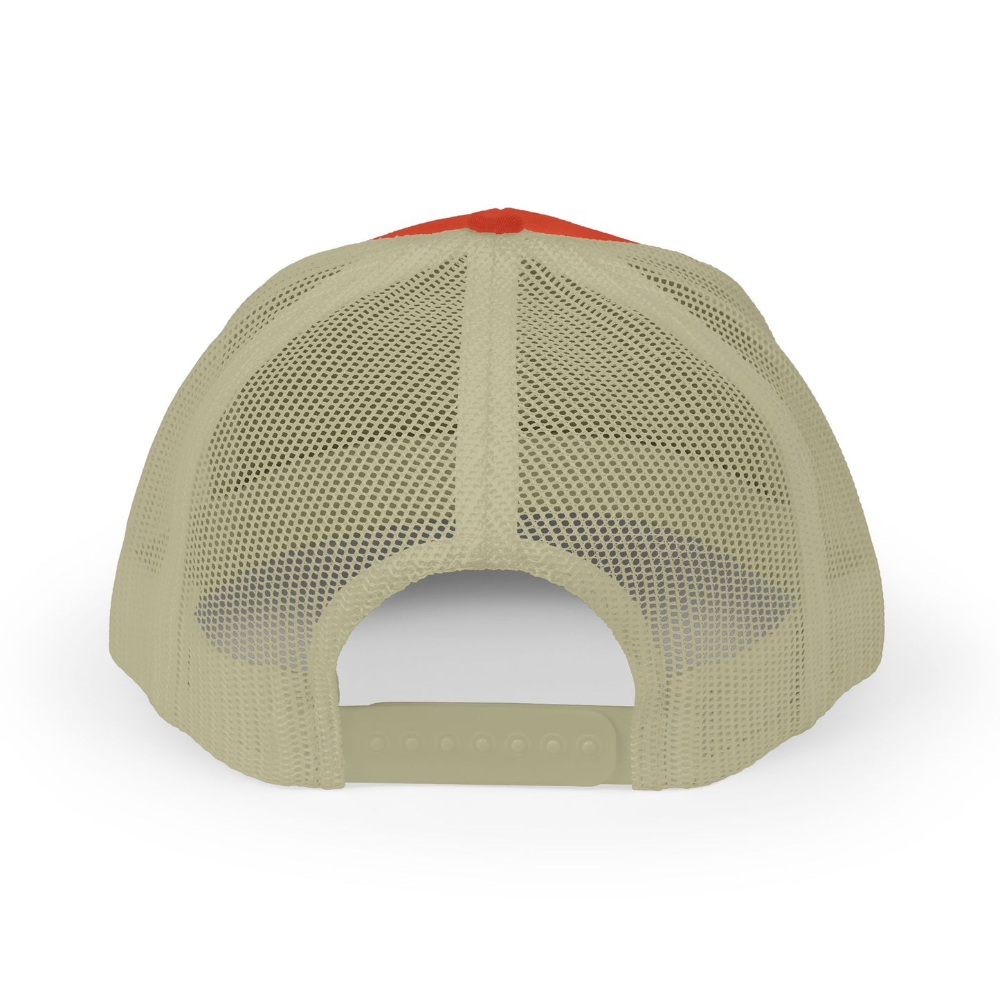 HUNTER ORANGE LOGO TRUCKER HAT