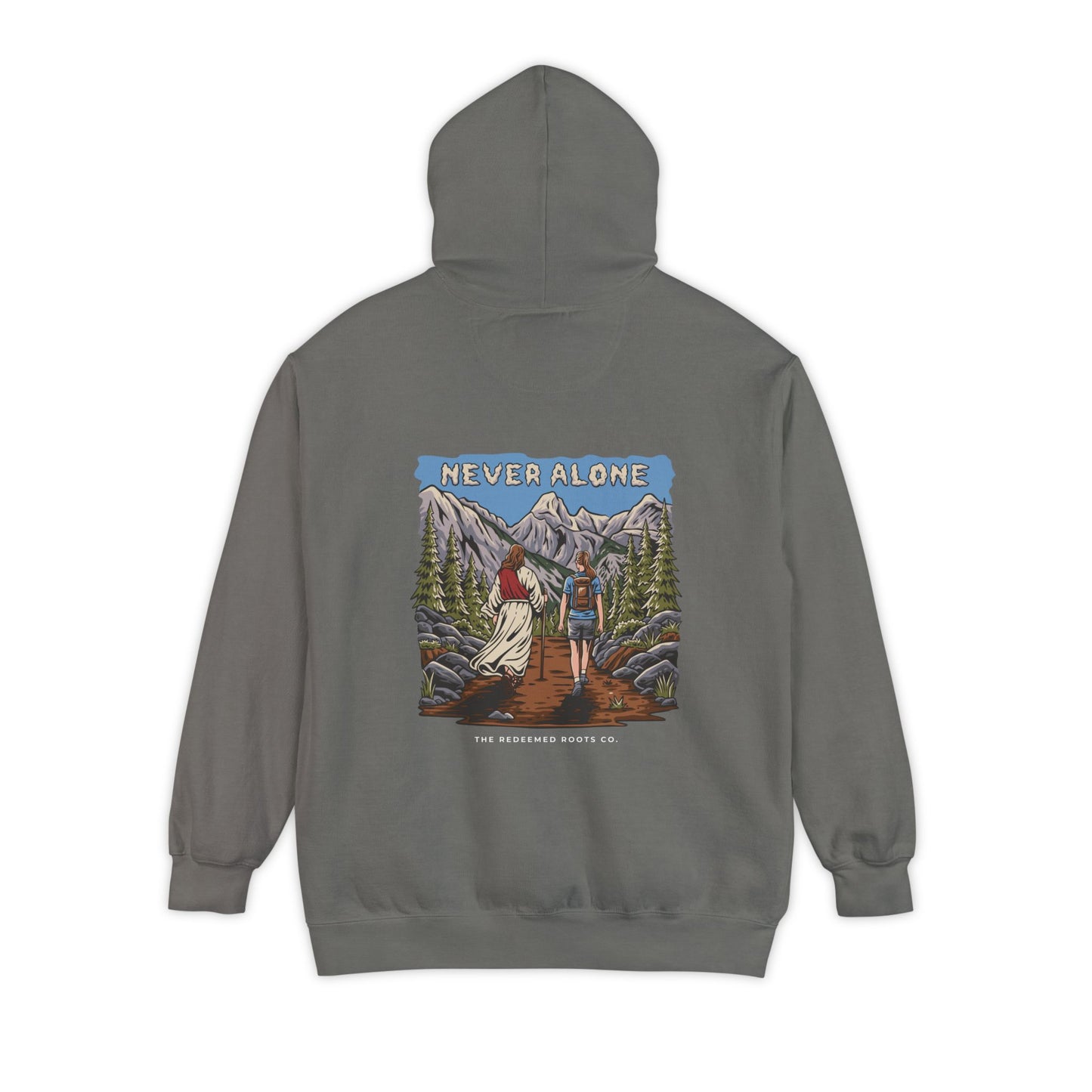 WOMEN NEVER HIKE ALONE SWEATSHIRT
