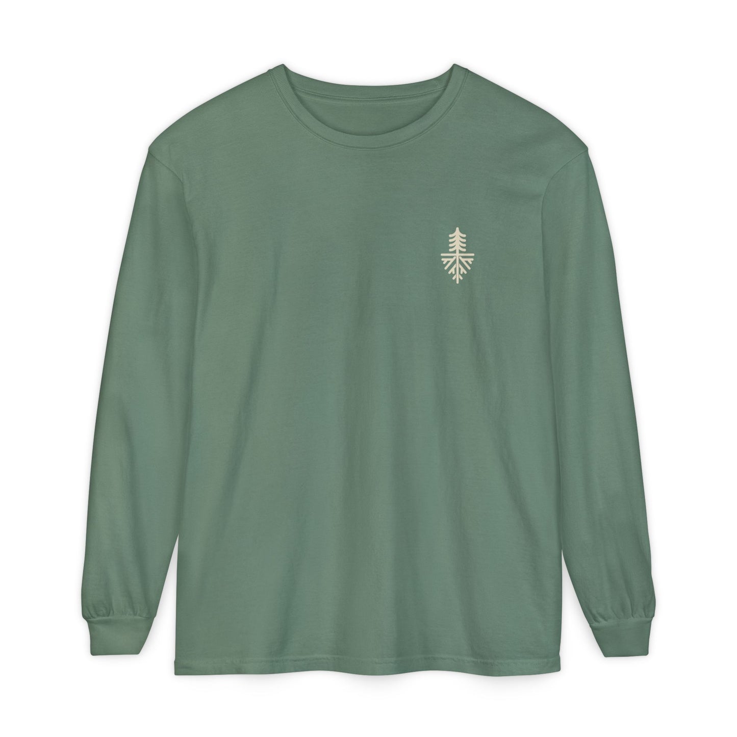 MEN NEVER CAMP ALONE LONG SLEEVE