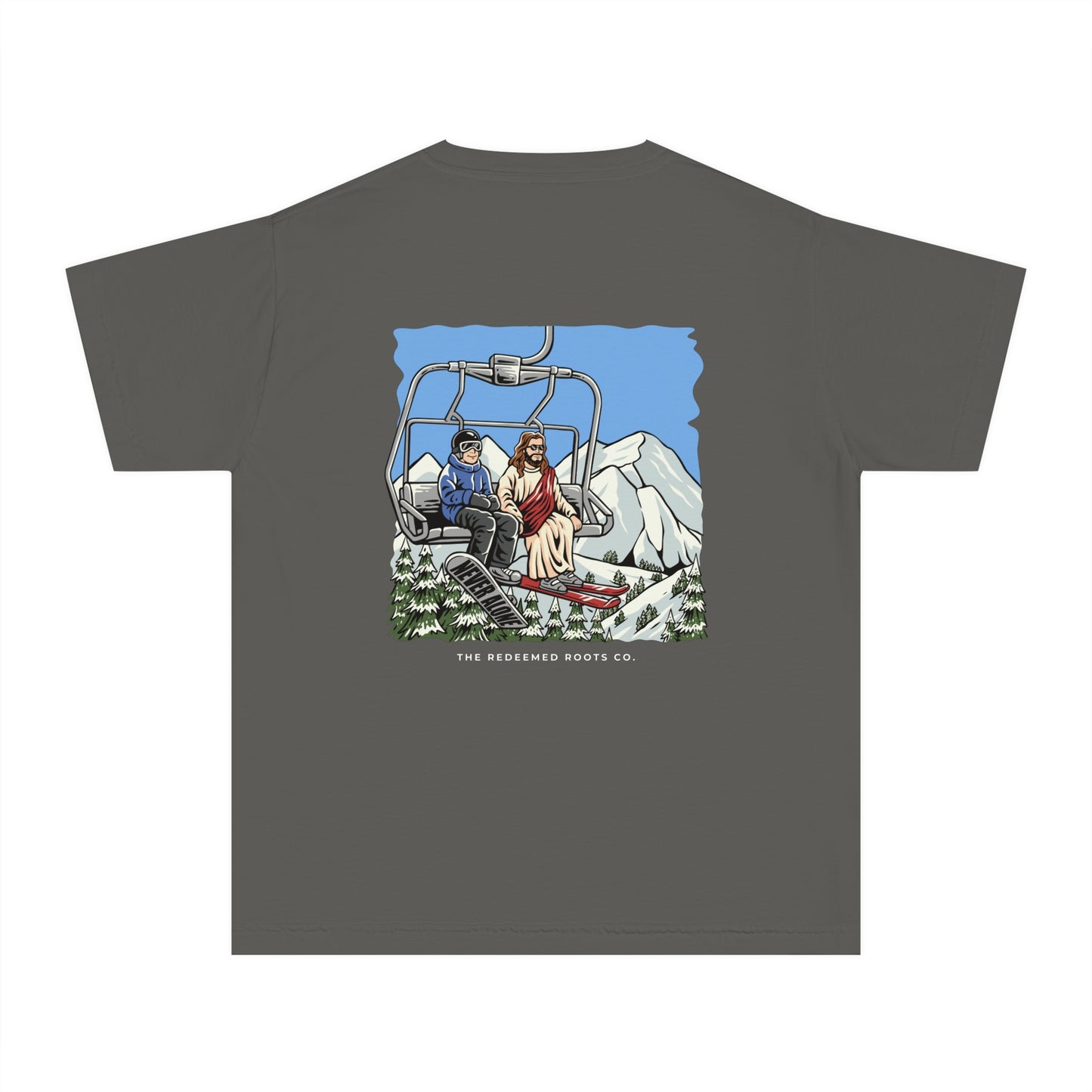 BOYS NEVER SKI ALONE T-SHIRT