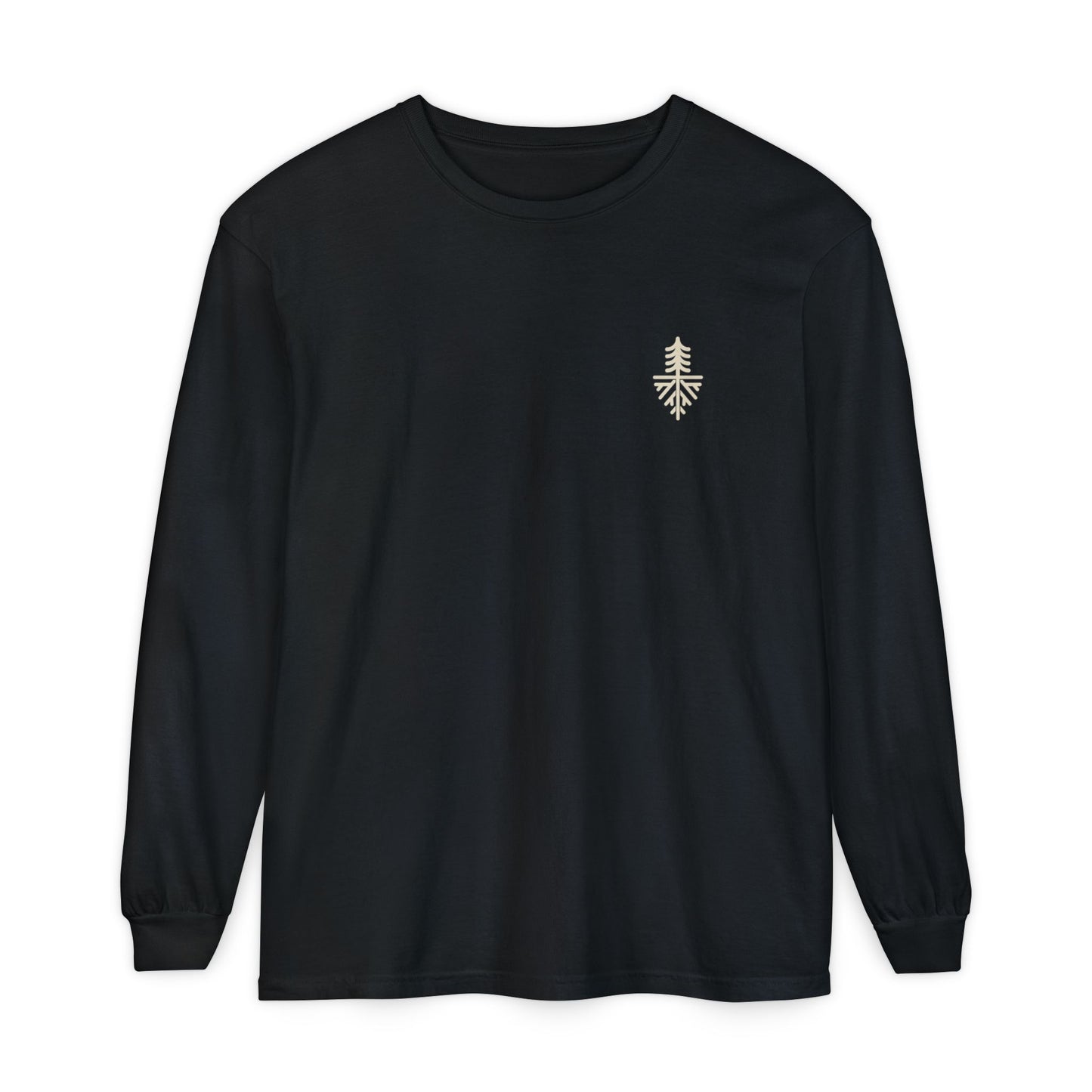 MEN NEVER CAMP ALONE LONG SLEEVE
