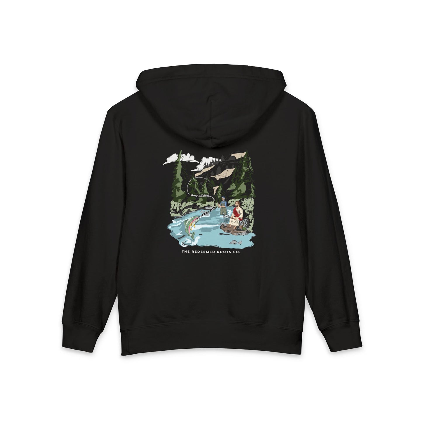 BOYS NEVER FLY FISH ALONE SWEATSHIRT