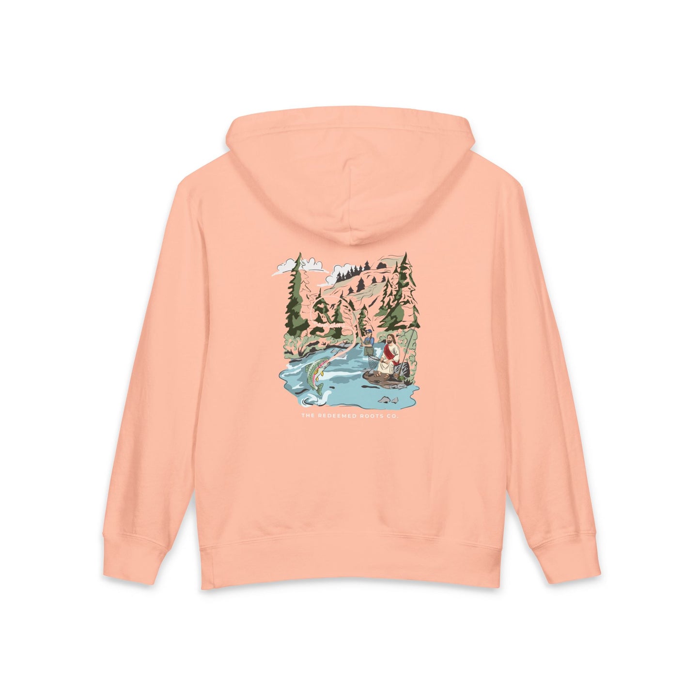 GIRLS NEVER FLY FISH ALONE SWEATSHIRT