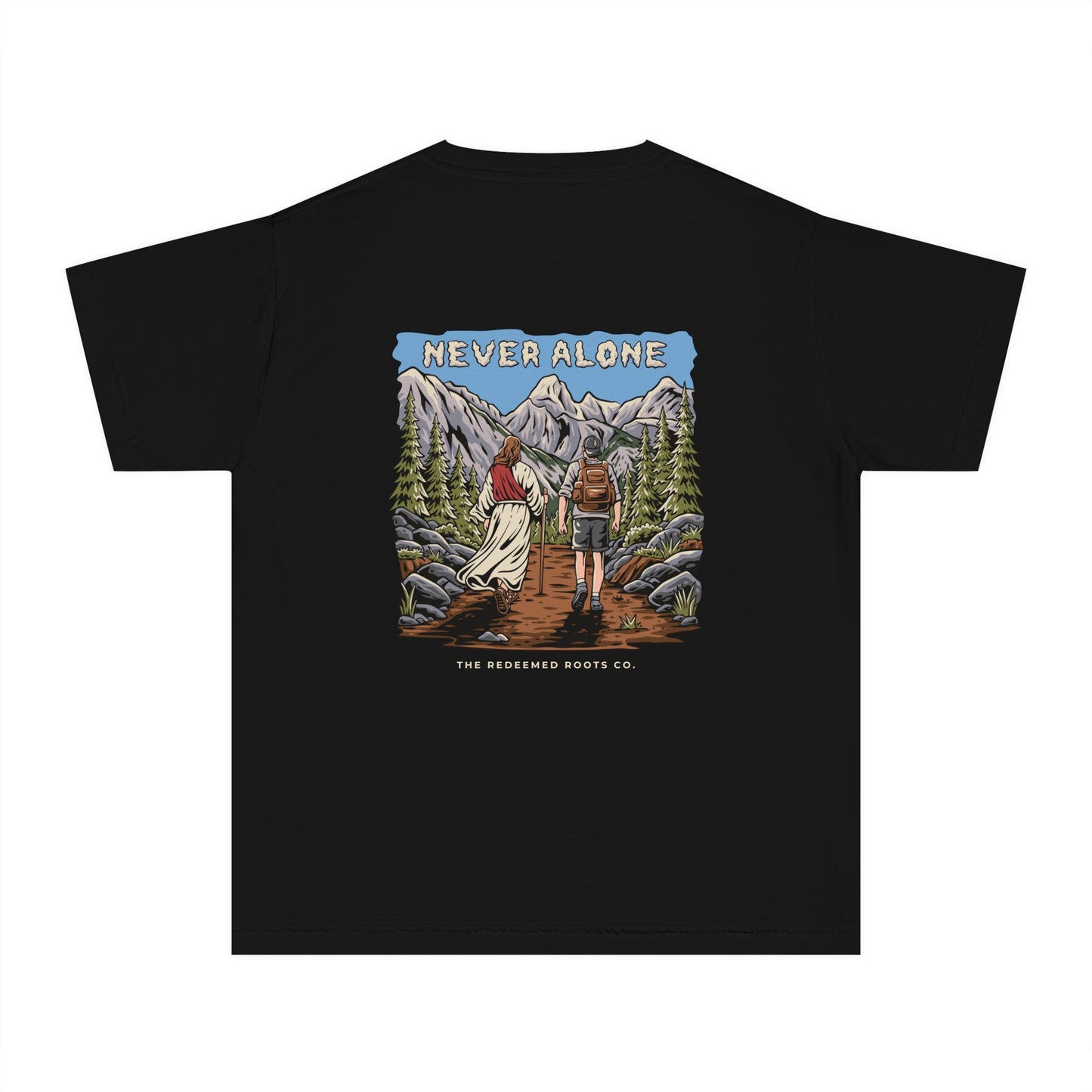 BOYS NEVER HIKE ALONE T-SHIRT