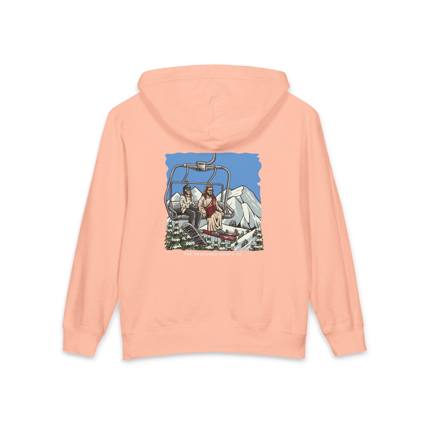 GIRLS NEVER SKI ALONE SWEATSHIRT