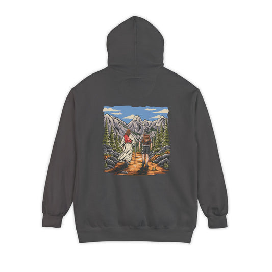 NEVER HIKE ALONE SWEATSHIRT