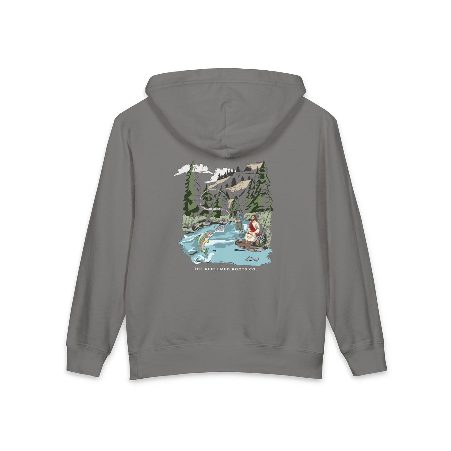 BOYS NEVER FLY FISH ALONE SWEATSHIRT