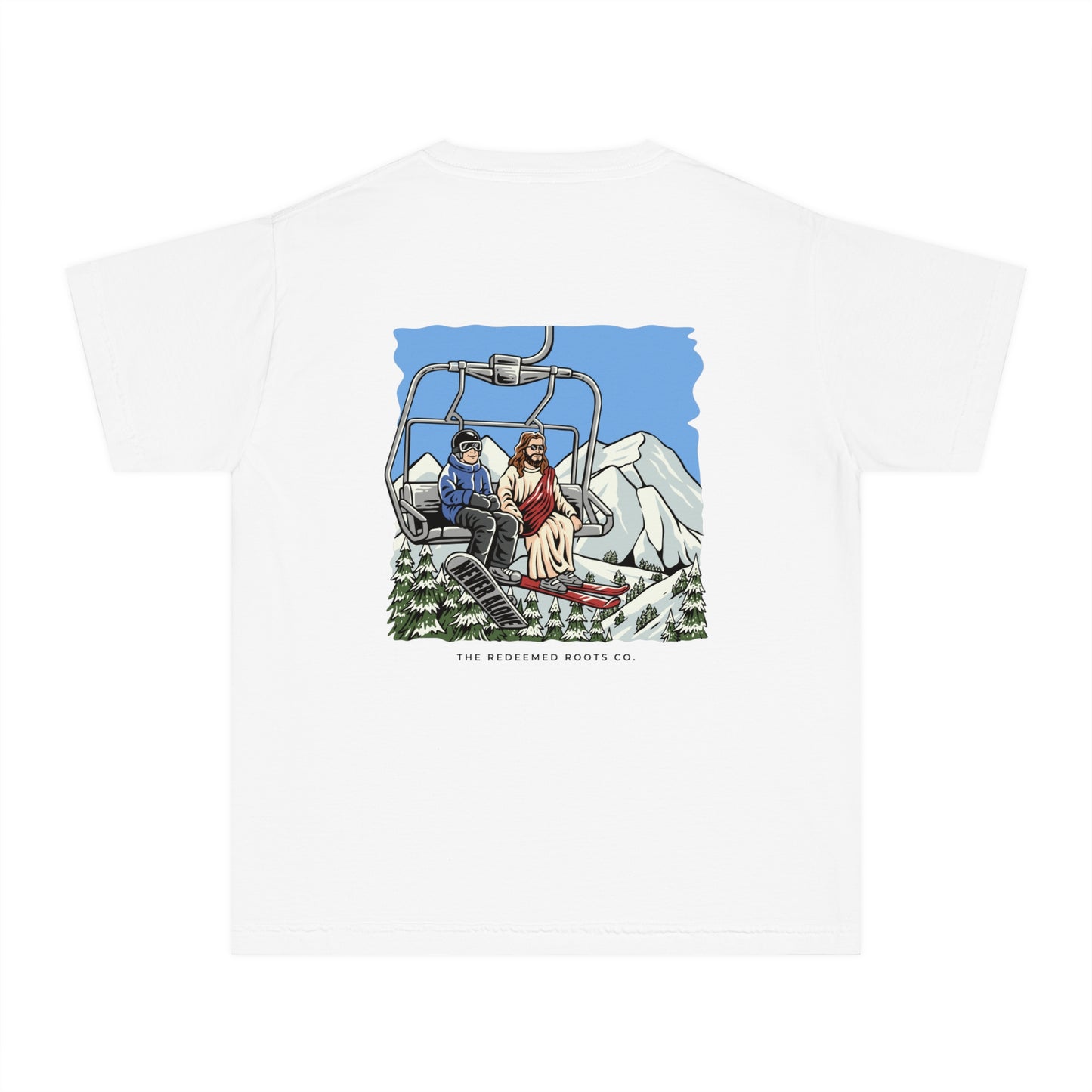 BOYS NEVER SKI ALONE T-SHIRT