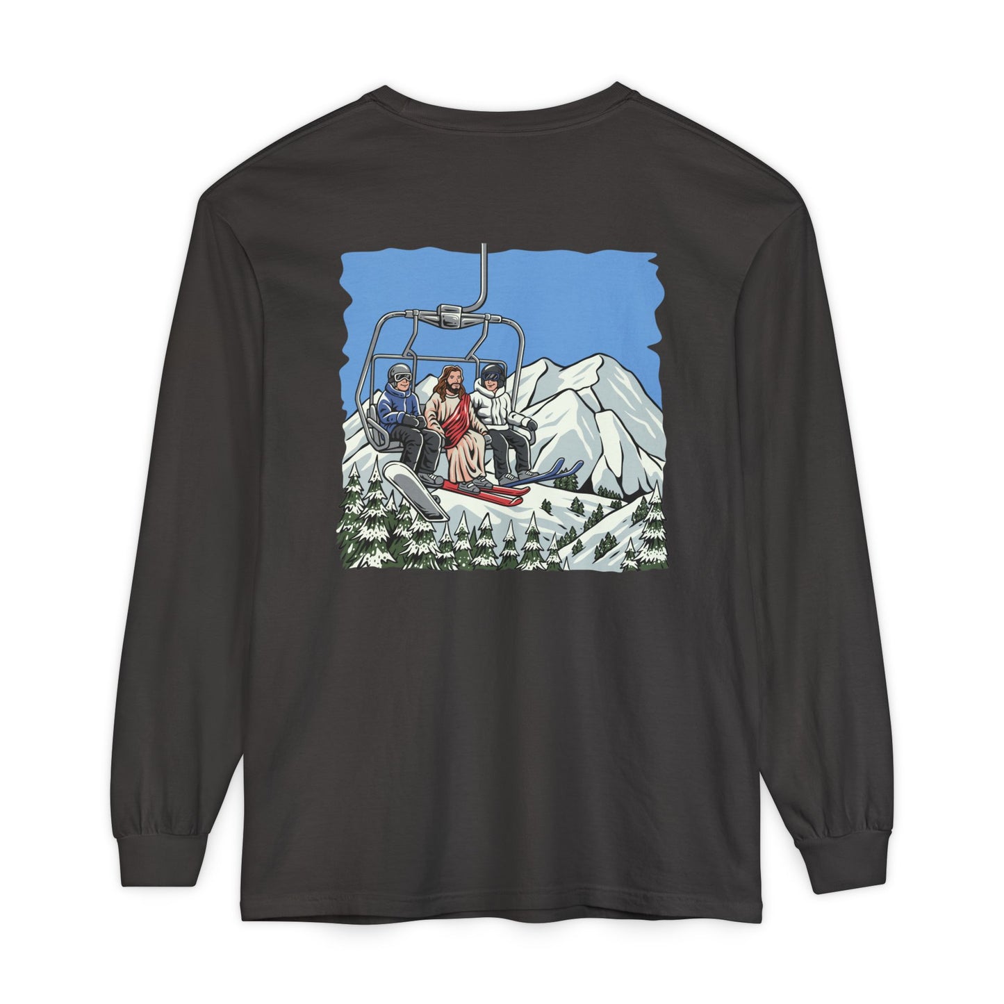 NEVER SKI ALONE LONG SLEEVE