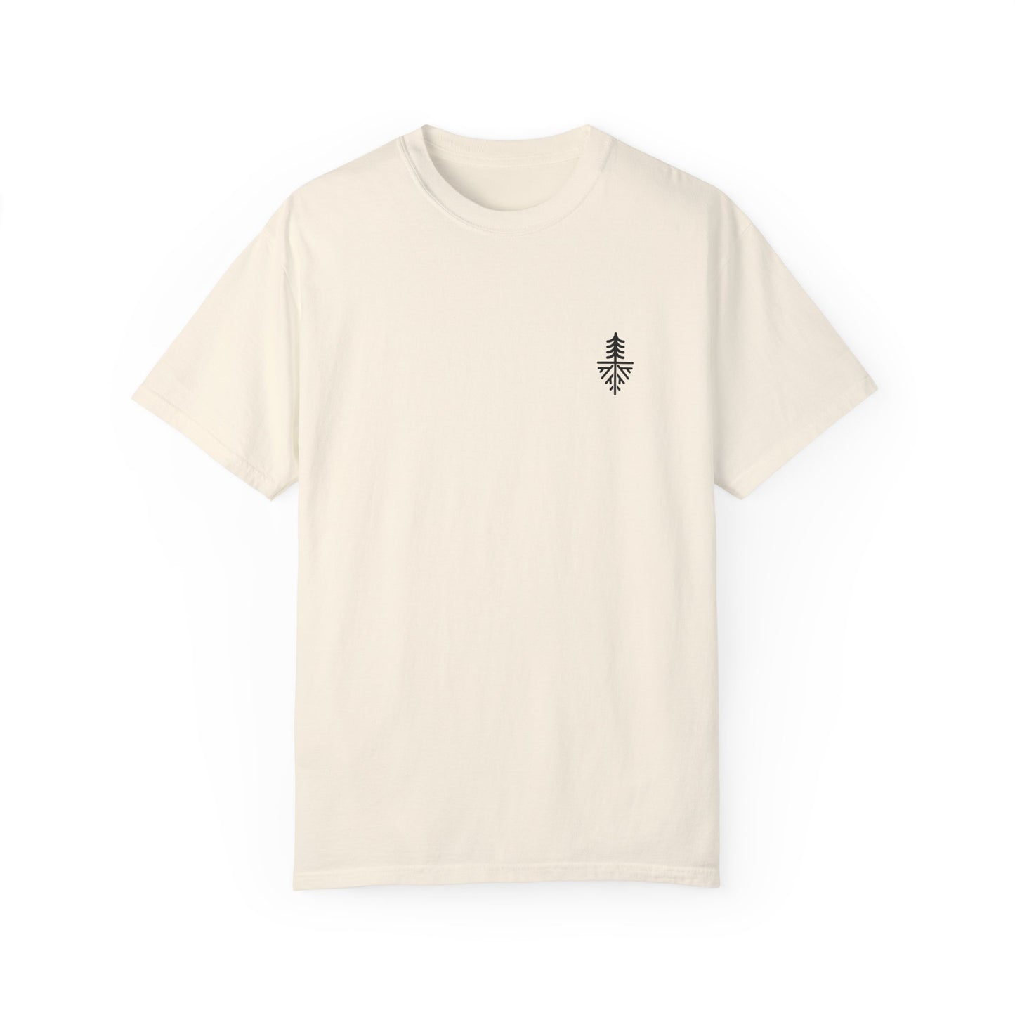 WOMEN NEVER CAMP ALONE T-SHIRT