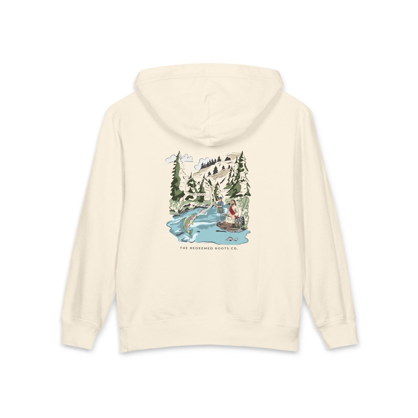 GIRLS NEVER FLY FISH ALONE SWEATSHIRT