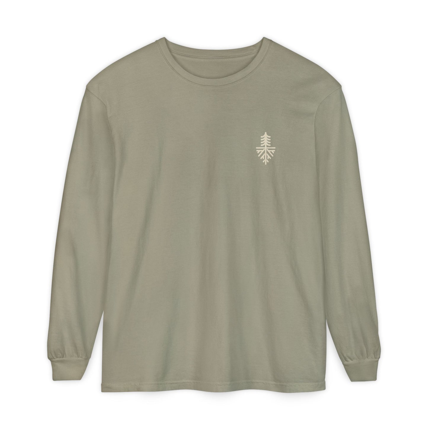 MEN NEVER CAMP ALONE LONG SLEEVE