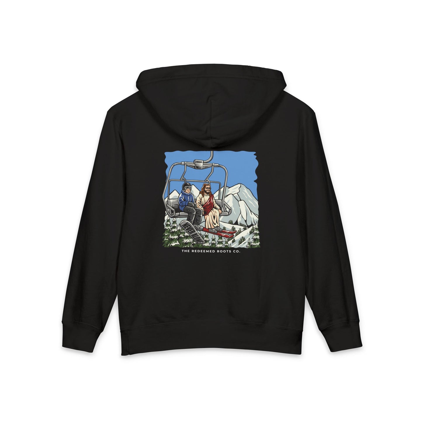 BOYS NEVER SKI ALONE SWEATSHIRT