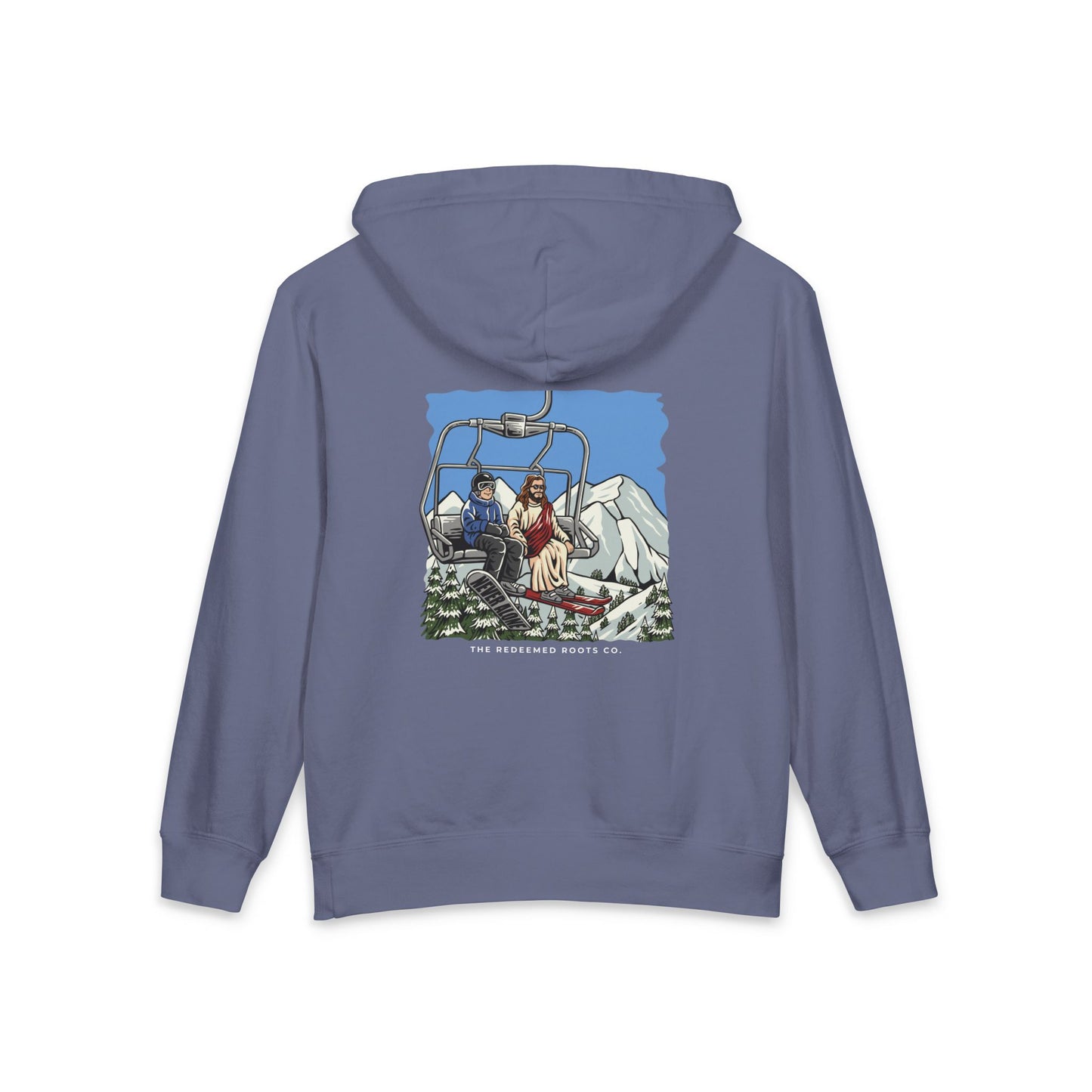 BOYS NEVER SKI ALONE SWEATSHIRT