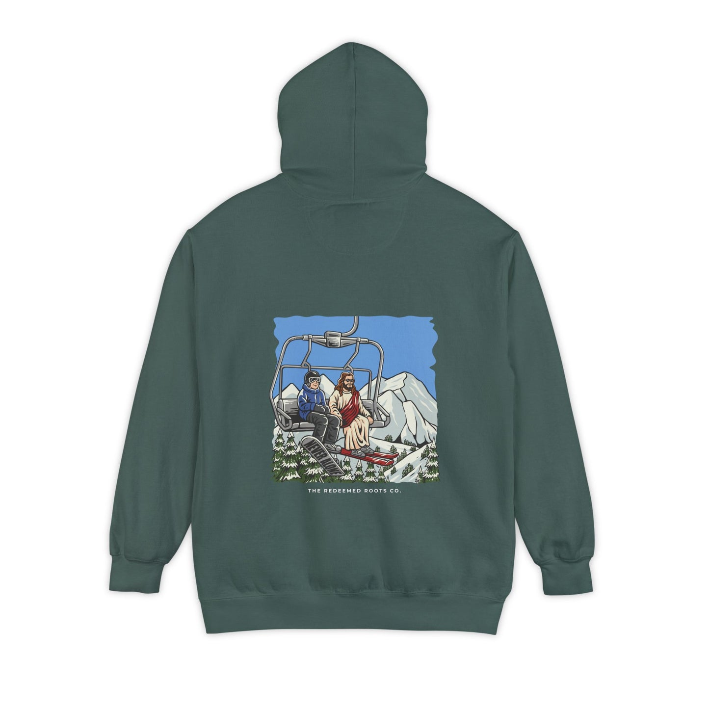 MEN NEVER SKI ALONE SWEATSHIRT