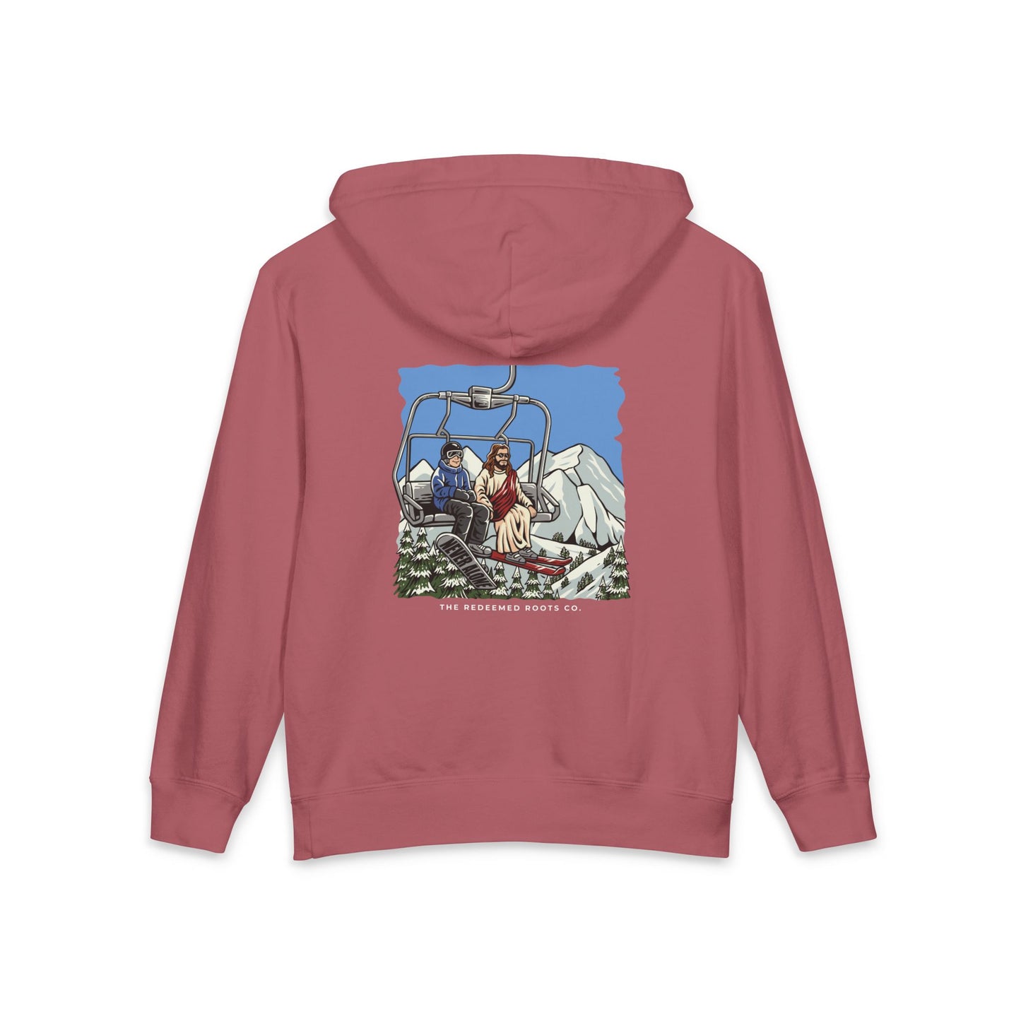 BOYS NEVER SKI ALONE SWEATSHIRT