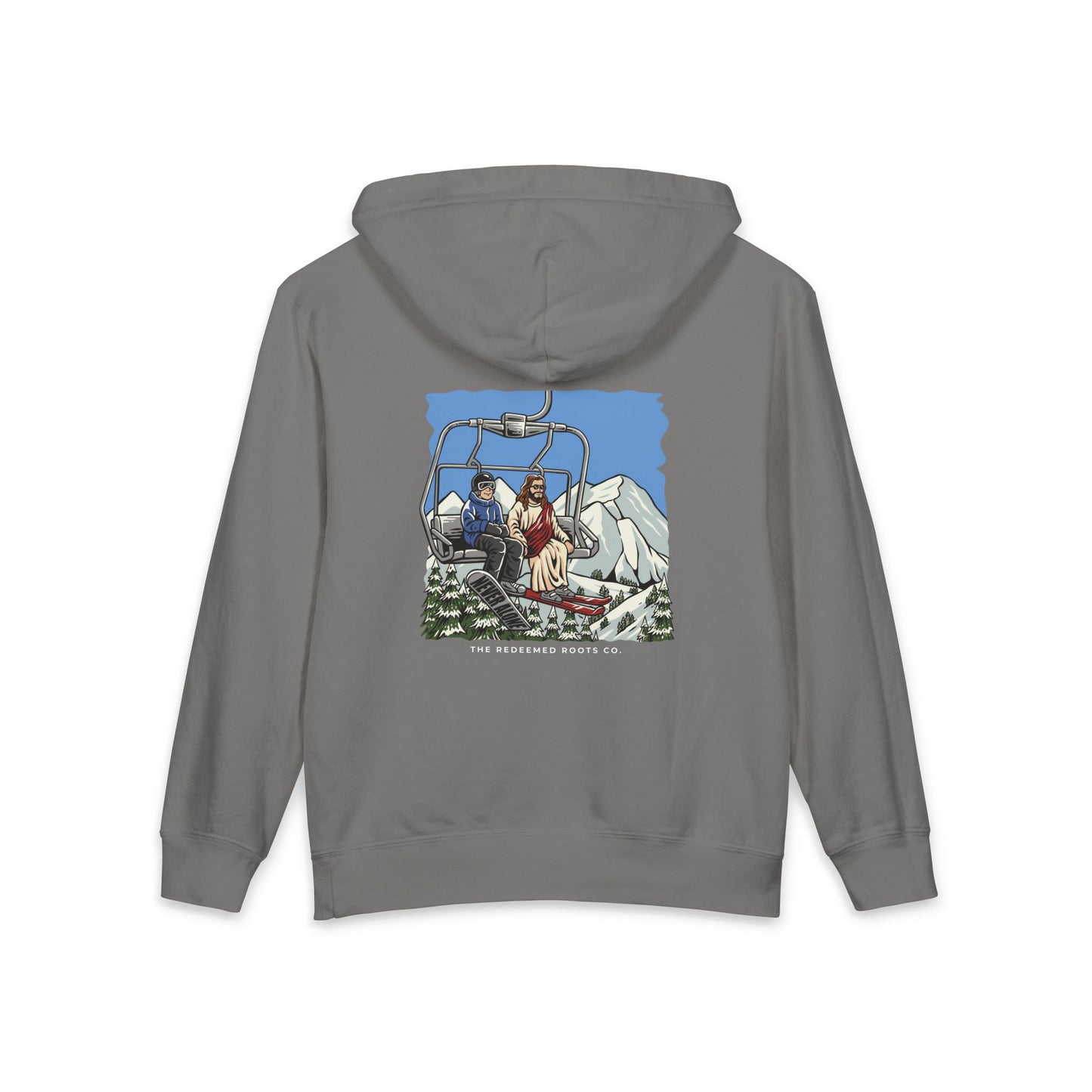 BOYS NEVER SKI ALONE SWEATSHIRT