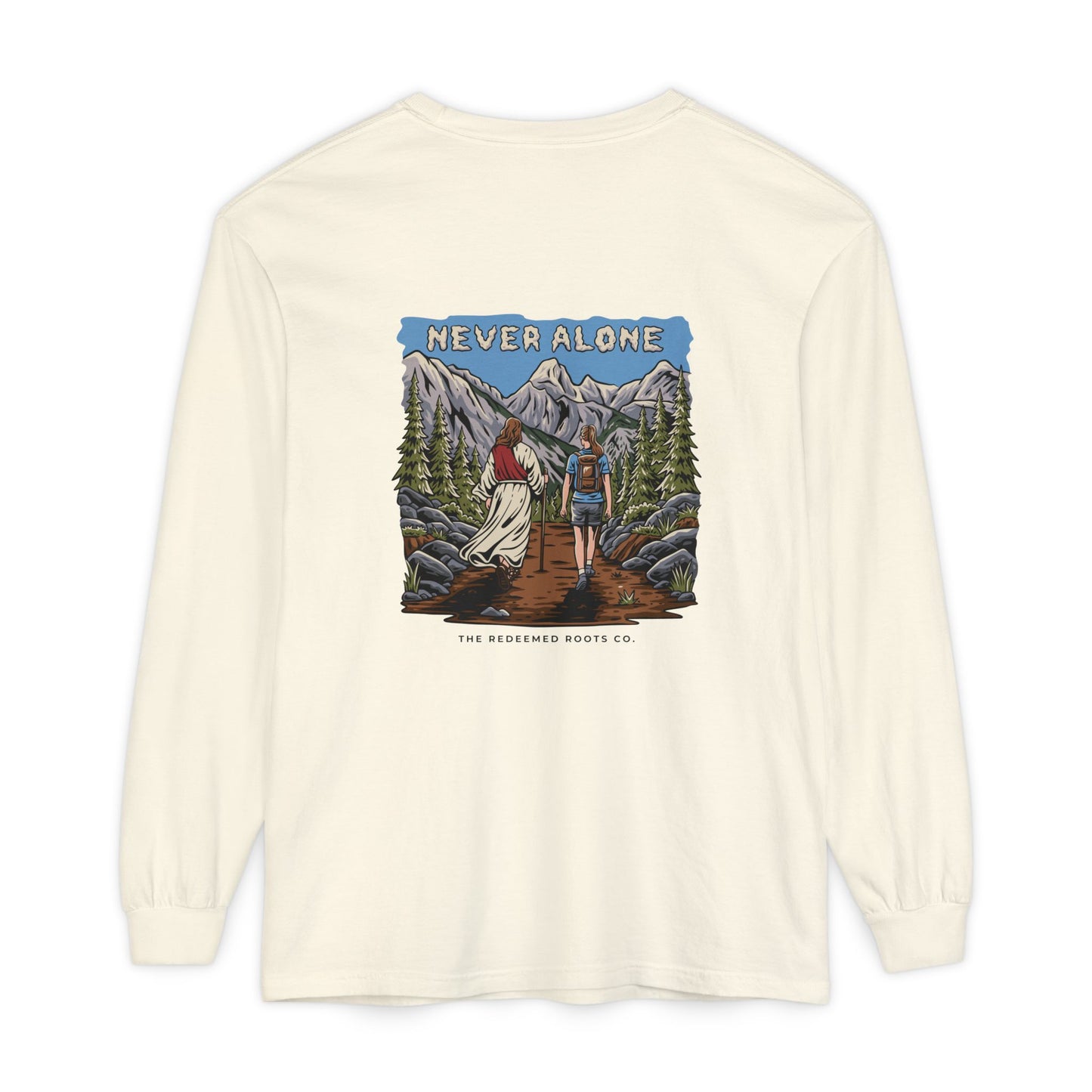 WOMEN NEVER HIKE ALONE LONG SLEEVE