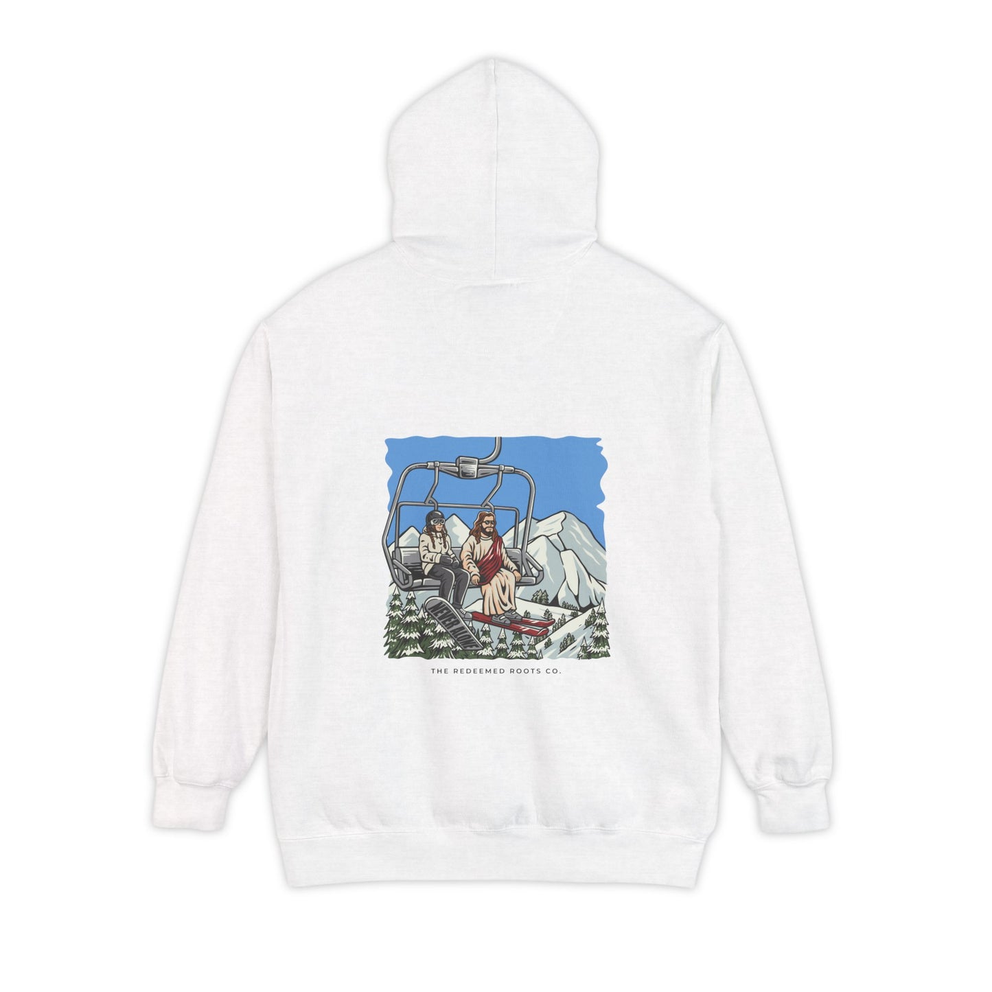WOMEN NEVER SKI ALONE SWEATSHIRT