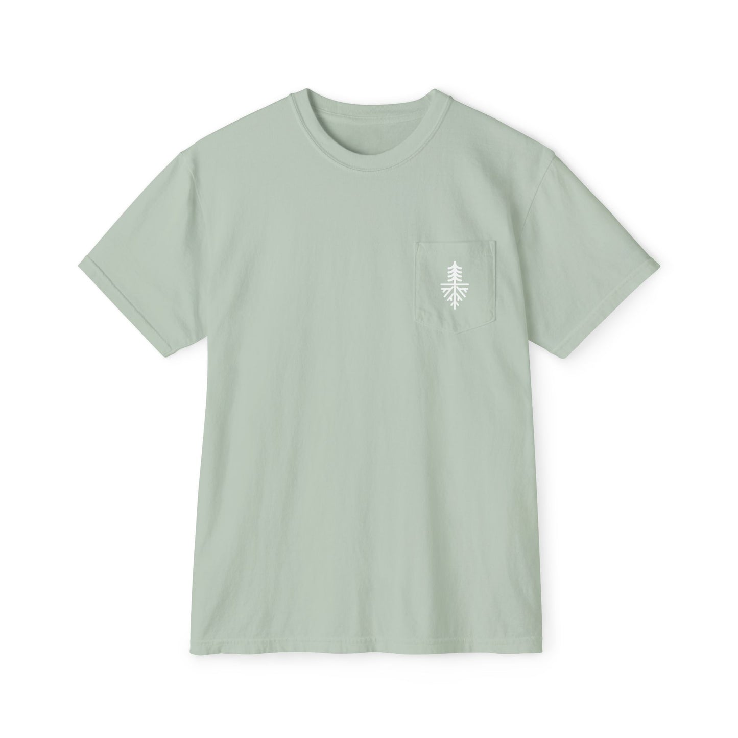 NEVER SKI ALONE POCKET TEE