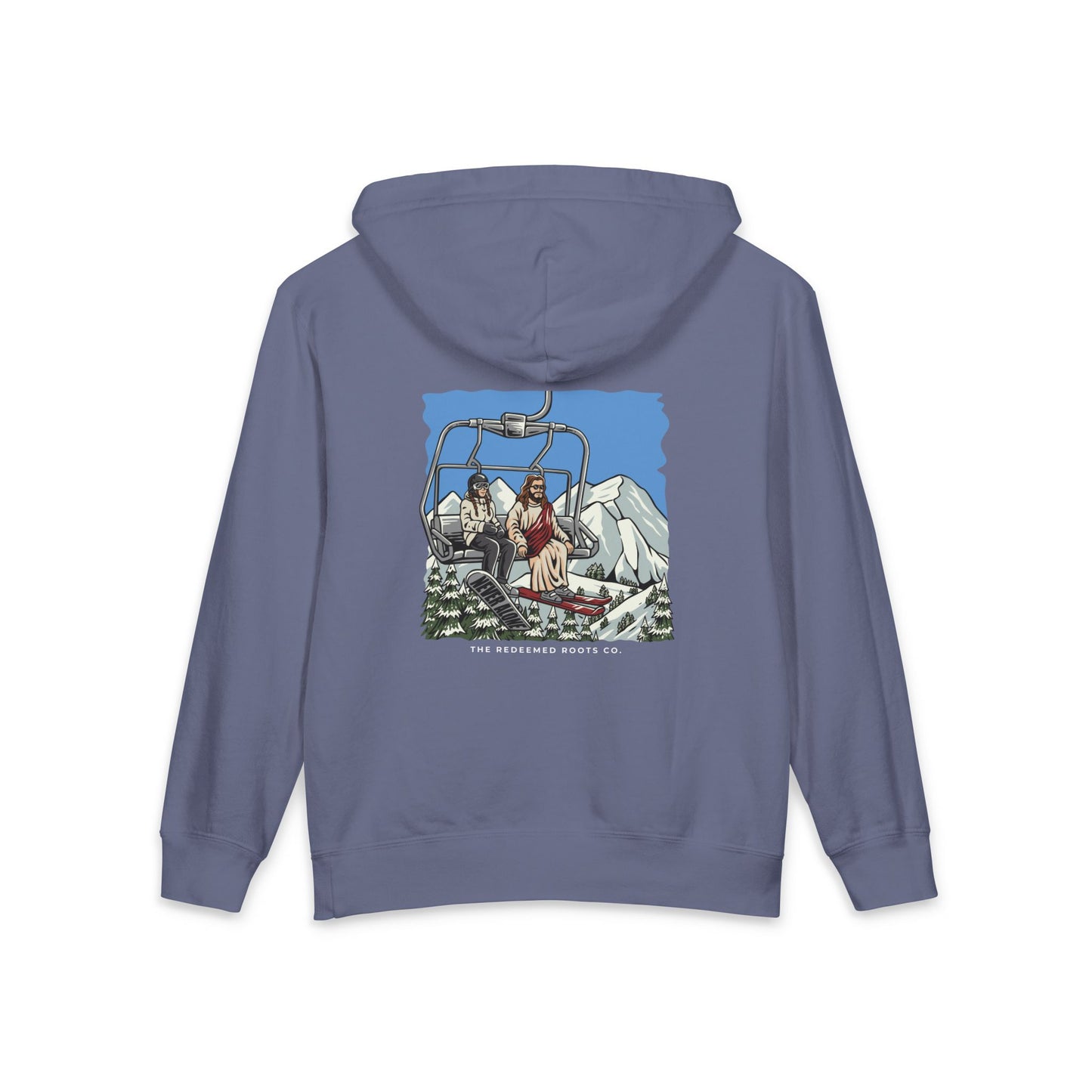 GIRLS NEVER SKI ALONE SWEATSHIRT