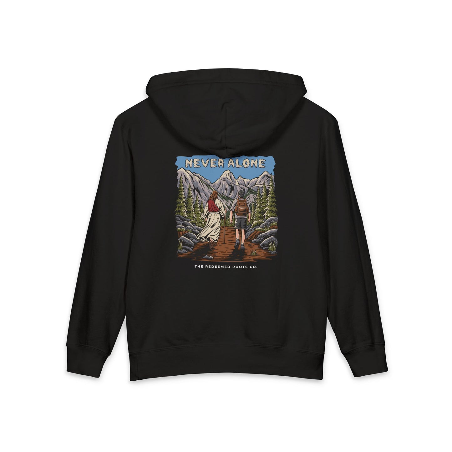 BOYS NEVER HIKE ALONE SWEATSHIRT
