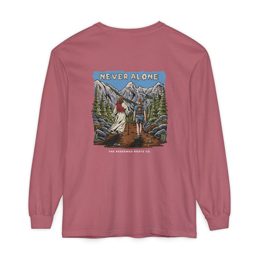 WOMEN NEVER HIKE ALONE LONG SLEEVE